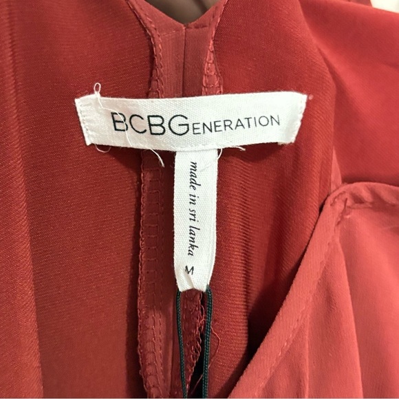 BCBGeneration Red Halter Style Flowy Mini Dress - Picture 11 of 16